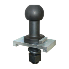 CM Trailer Parts 50mm High Rise Euro Towball and Locking Plate